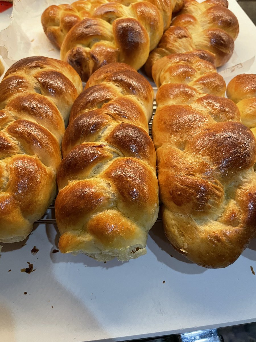 Recently, I’ve gotten really into baking bread! Here are some loaves of challah I made. What should I try next?