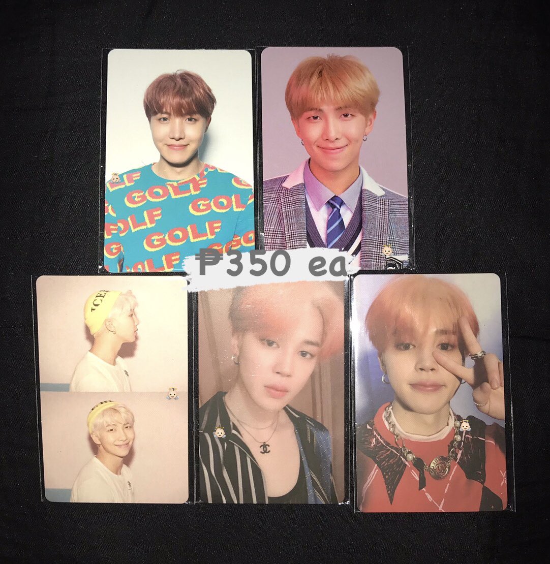 vmsouI's tweet photo. wts lfb bts ph

LY &amp; MOTS PHOTOCARD
₱350 each

- clean pc, no scratches/dents
- mint condition
+ freebies

reply/dm to buy!

🏷 love yourself map of the soul ver her answer persona rm namjoon jhope hoseok jimin v taehyung 1 2 3 4 https://t.co/ICsre2ZZb8