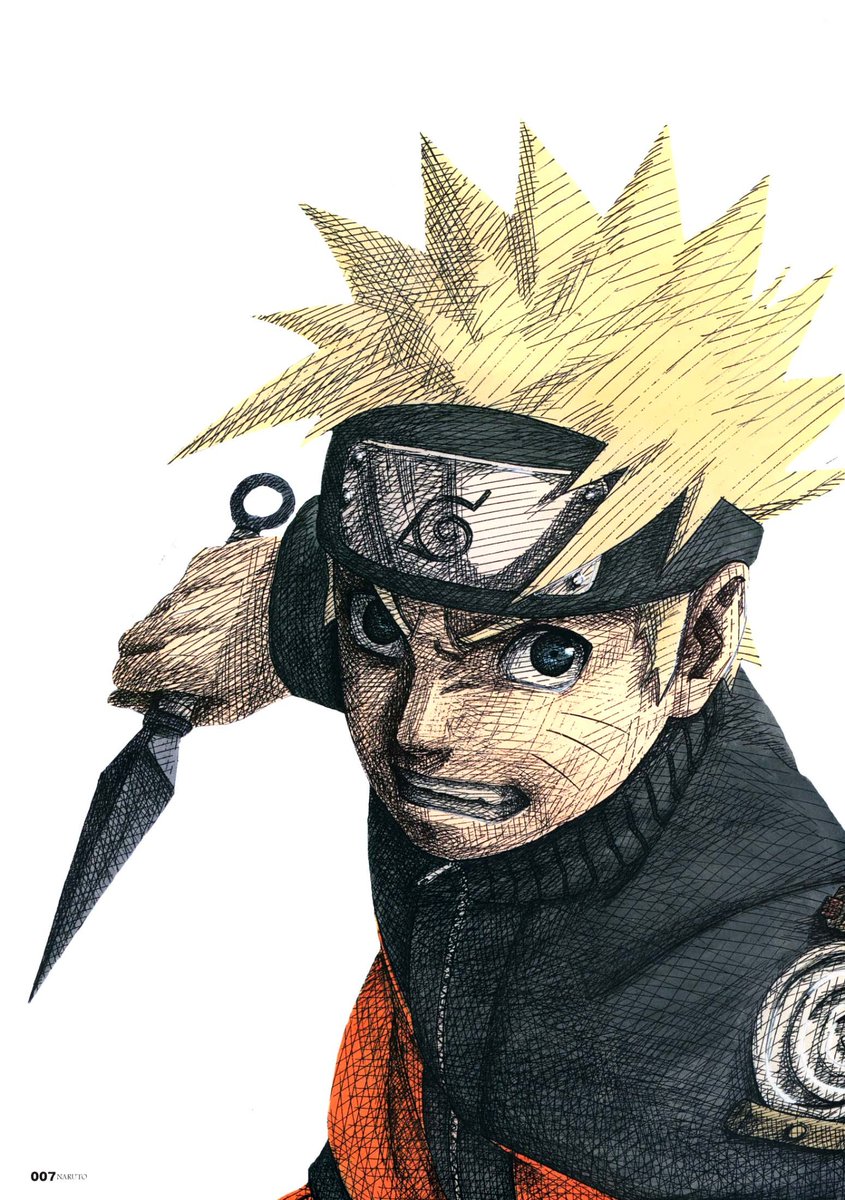 Naruto & Haku sketches