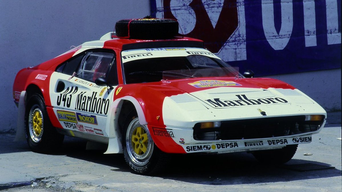 Antonio Zanini y el Ferrari 308 GTB que soñaba con correr el Rally Dakar #BajaAragón #Dakar diariomotor.com/competicion/no…