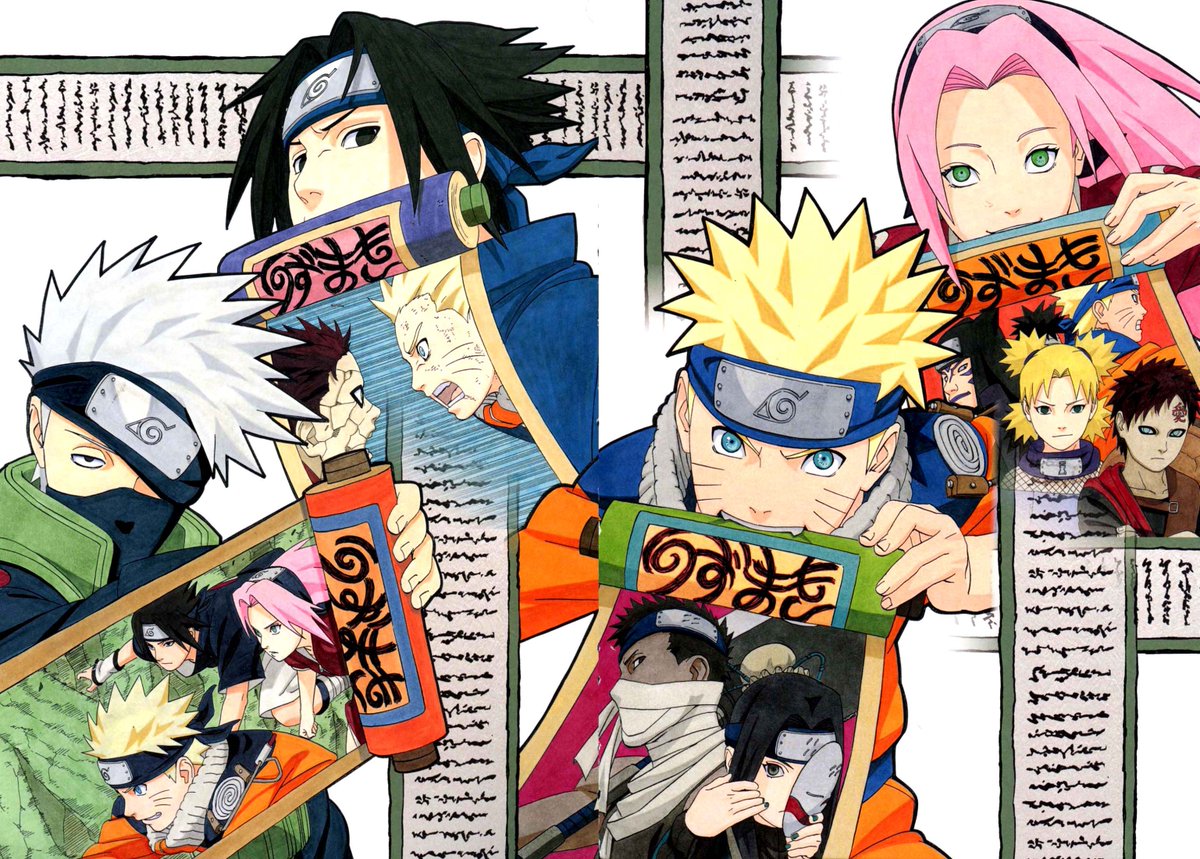 Naruto & Haku sketches