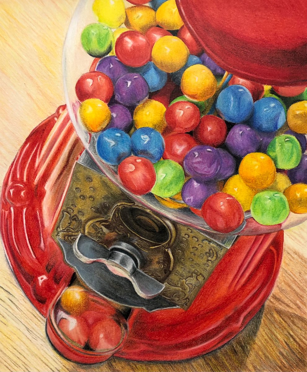 When you have a student who worked very hard on his colored pencil over break because he enjoys drawing, you post an image of his AMAZING work.  Great job Mason Richards!  #WeAreMG