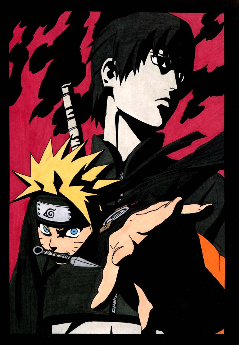 Naruto & Haku sketches