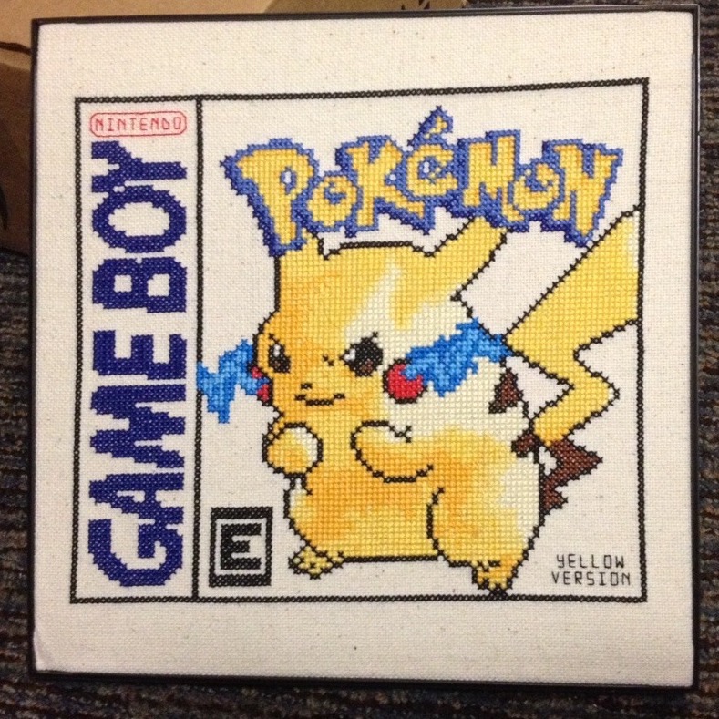 Lpanne & Cross Stitch  Geeky cross stitch patterns, Pokemon cross