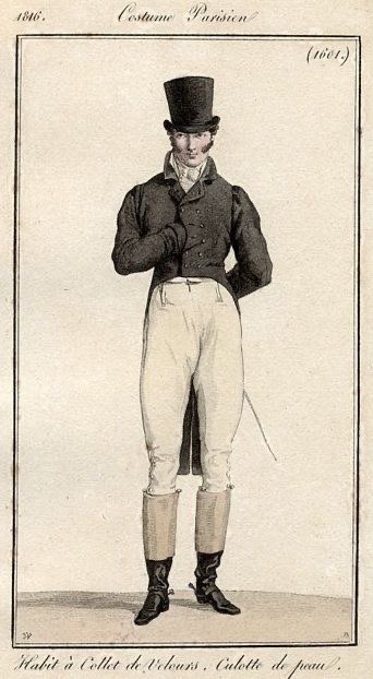 and some men’s fashion plates as well! first ca 1814, second ca 1816, third and fourth ca 1807