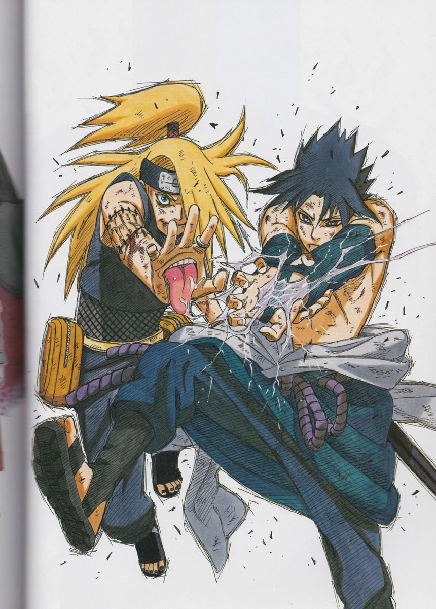 Naruto & Haku sketches