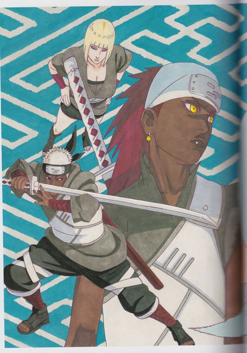 Naruto & Haku sketches