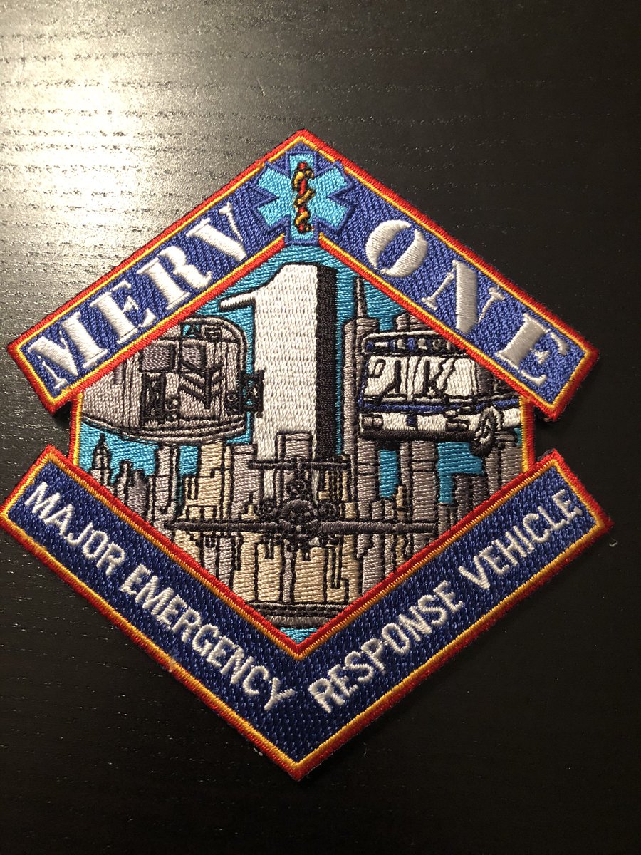 EMS - MERV 1 and FDNY EMS HAZTAC (EMS medics). Still working on getting the Rescue Medic and Counterterrorism Task Force patches. Plus the FDNY EMS COVID-19 coin for Da Bronx.
