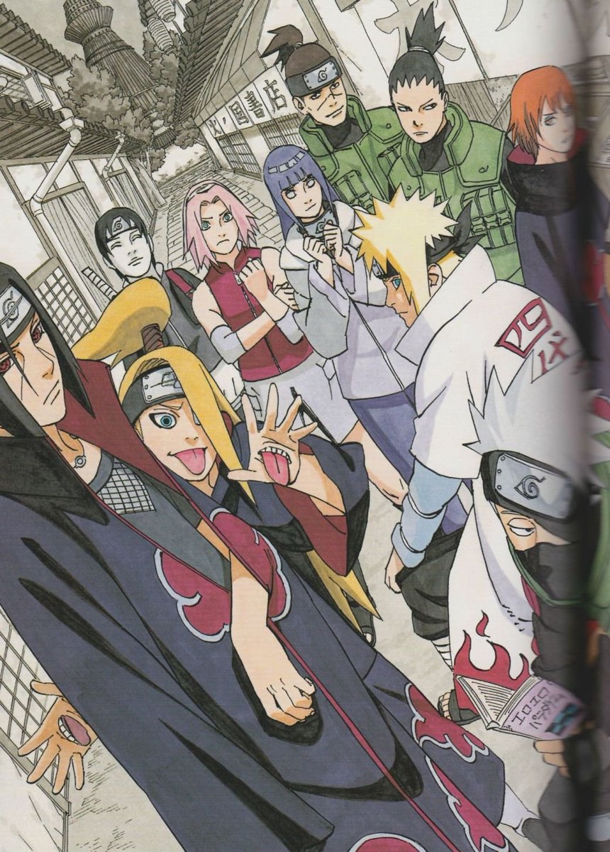 Naruto & Haku sketches