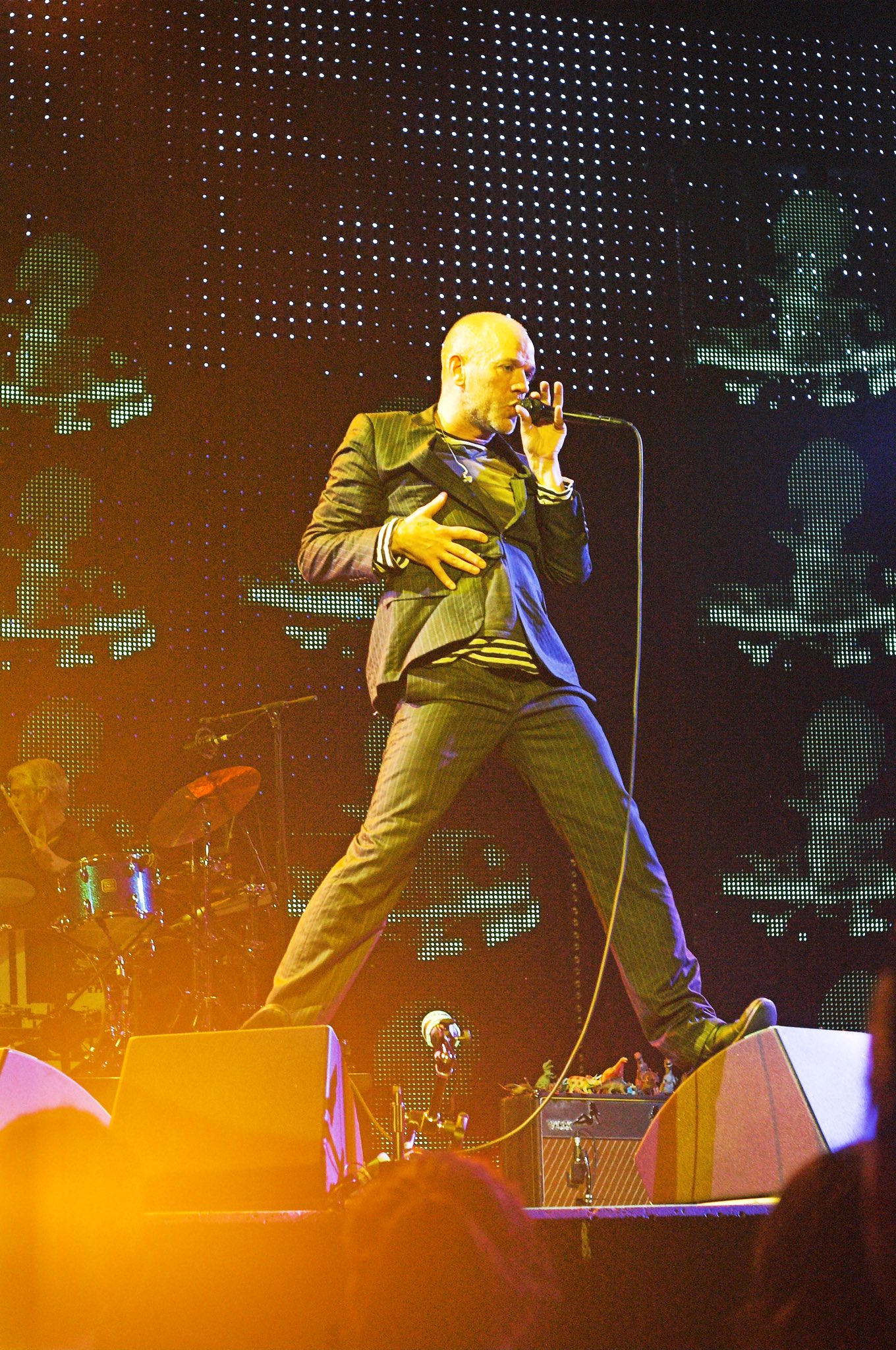 Happy birthday to michael stipe i took this photo in toronto in 2008, the last time i saw them 