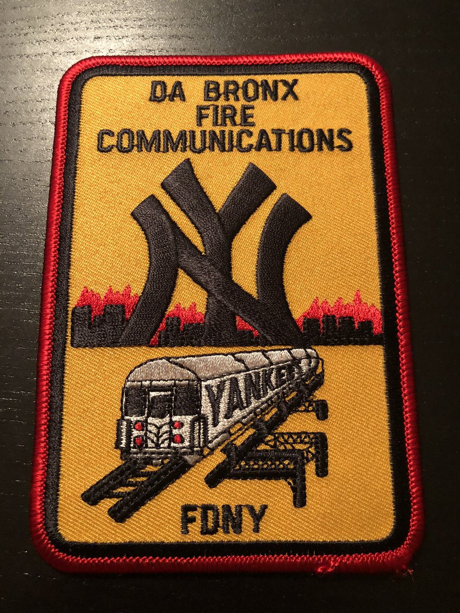 Da Bronx Fire Communications and an unofficial post 9/11 patch for those FDNY members whose remains have still not been found/identified.
