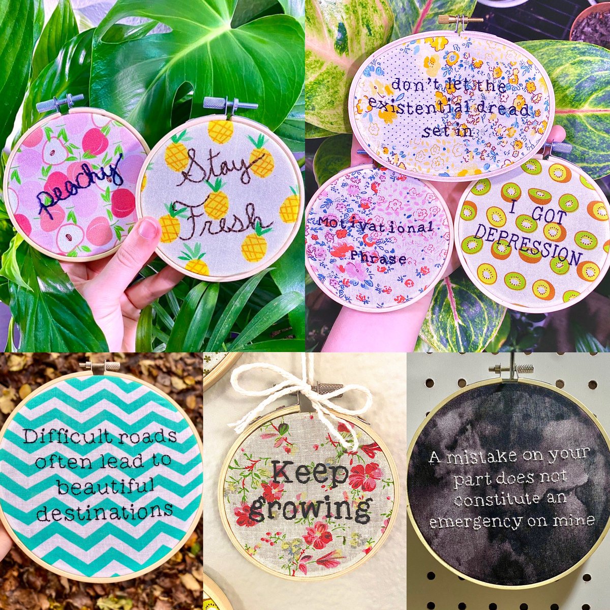 @GoWiccan HELLO✨ I’m Katie and I make embroidered art! I’m available for all kinds of customs and I just added new patches and stickersto my shop! Everything on my Etsy is also available via DM, so message me if you see anything you like💖
IncredibleGoodArt.Etsy.com