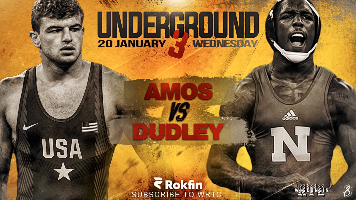 WiscRTC's tweet photo. All we can say - is this one will be 🔥🔥🔥

@thebraxtonamos is squaring off against @KingDud_ on Underground 3!

Wednesday, January 20th - ONLY on https://t.co/SUYmHkgZAU https://t.co/6HaSKBKLCJ