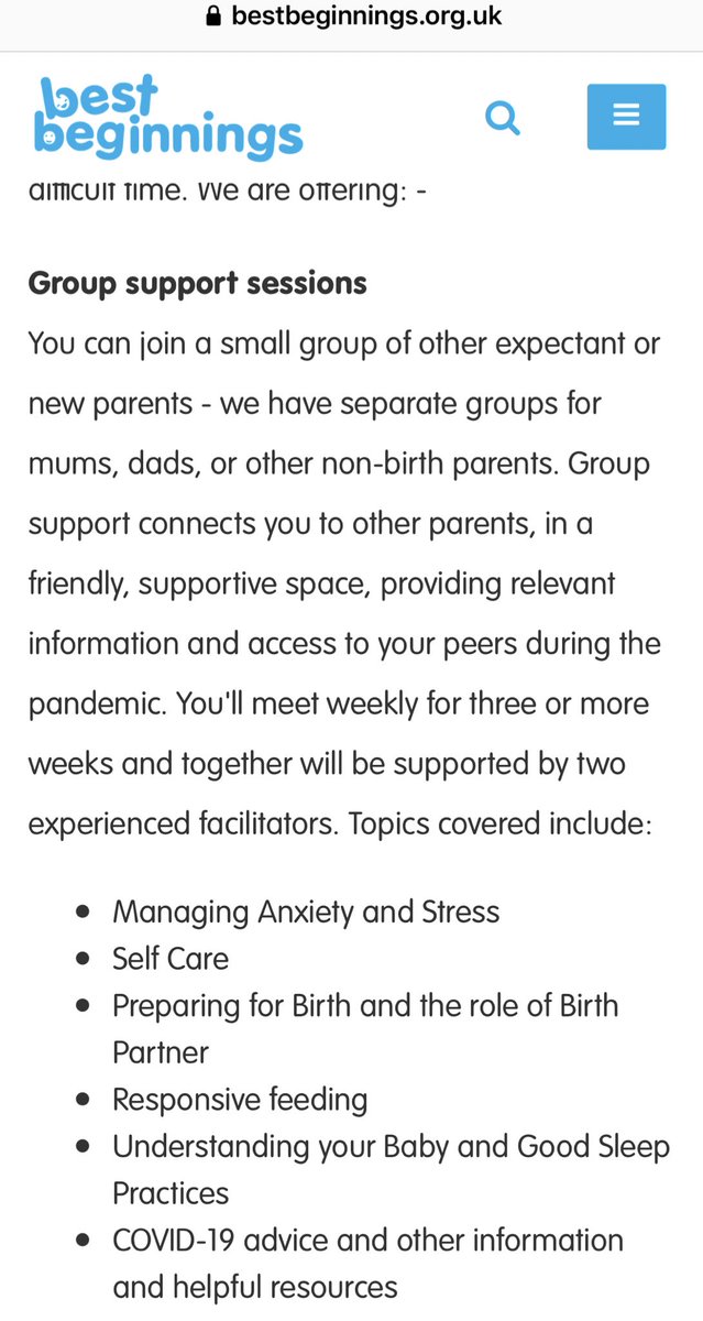 As we enter the 3rd #nationallockdown please spread the word about the free online group support @bestbeginnings is providing to #mums #dads &amp; all new &amp; expectant parents struggling at this time. We’ve women only, men only &amp; mixed groups. To sign-up 👉🏼 bit.ly/SupportForNewA…