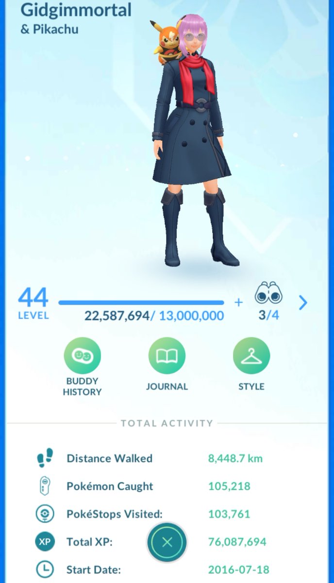 HunterGidget's tweet image. If I were a trainer character in Pokemon Go, I would be a staunch professional. Someone who takes her career as a pokemon trainer very seriously and works with very serious pokemon.  

My team would consist of: 
Dragonite
Snorlax
Gyarados
#PokemonGOTourContest