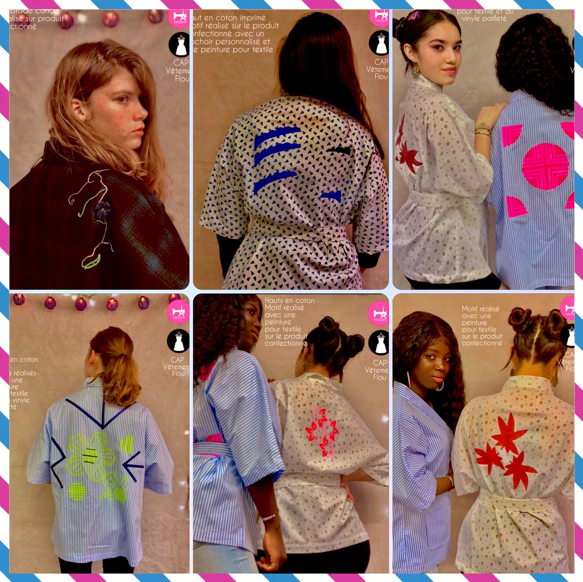 Tout n’est pas à jeter dans cette année 2020 ☺️ .... Les élèves de CAP Vetêment Flou ont su s’adapter pour réaliser ces productions 👉🏻 À découvrir sur notre site ‼️