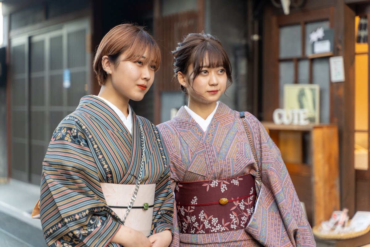 着物レンタル店 犬山日和 おはようございます 本日も10時より営業します 本日は弐番館のみの営業となりますのでご注意ください 飛び込み 当日予約も大歓迎ですょ 着物姿で初詣に行きませんか 犬山 犬山カフェ 犬山日和 むすび茶屋