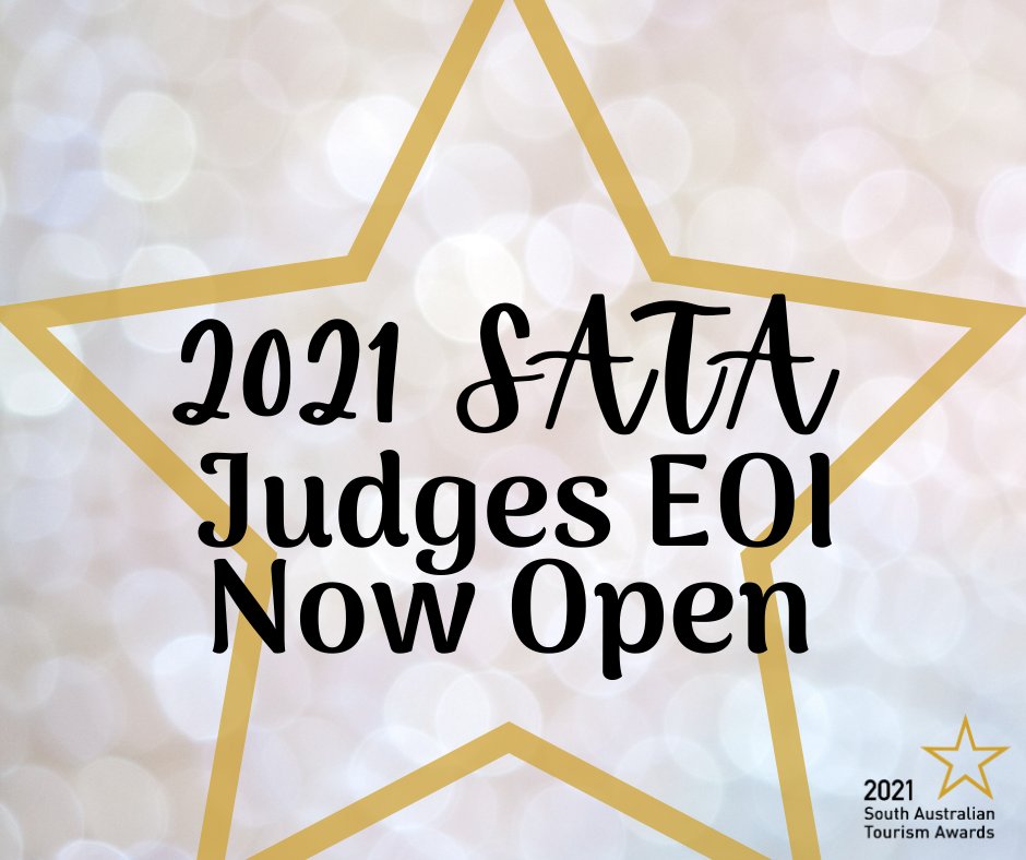 tourismawards's tweet photo. The South Australian Tourism Awards are back in 2021 and we are currently seeking expressions of interest from individuals who are interested in being a part of the judging panel. For details and to apply, please visit: https://t.co/Q30iAvXnIB https://t.co/bbxF8fENmn