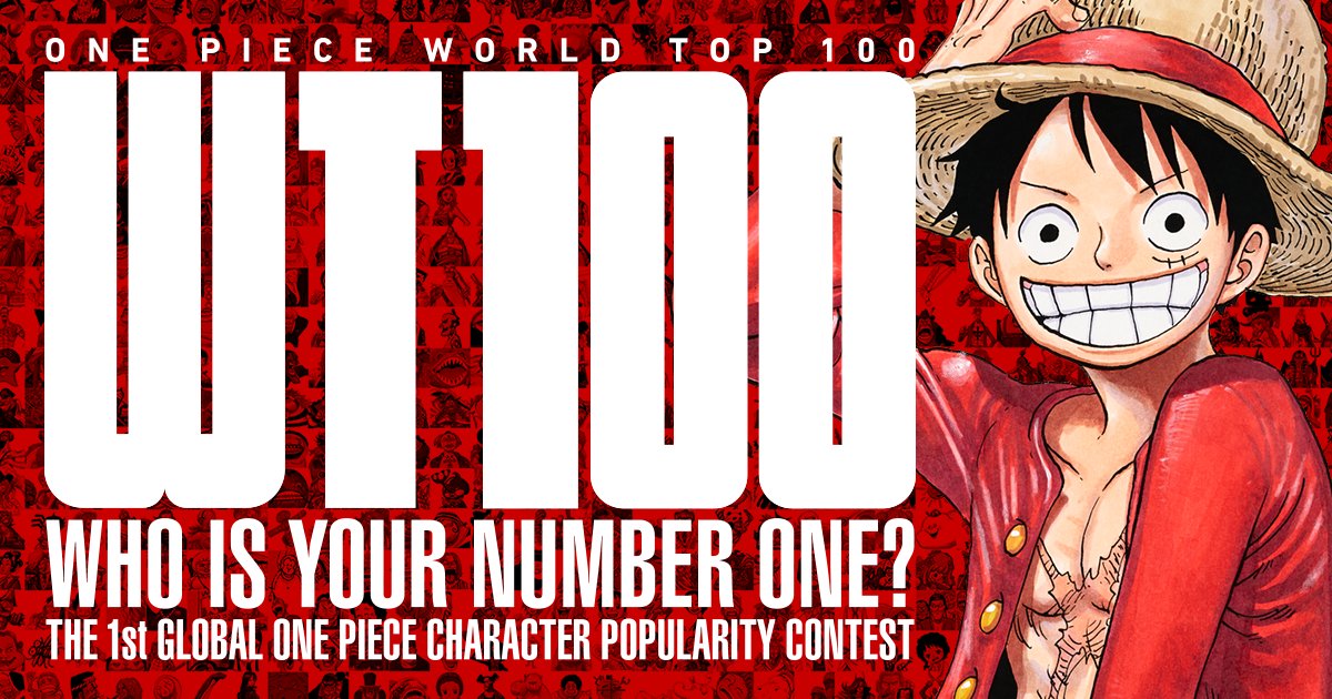 Shonen Jump Vote In The Very First Global One Piece Popularity Poll Fans From All Over The World Can Vote To Decide The Top 100 Characters Details Here T Co 6llelxbweb T Co 4uproherfh