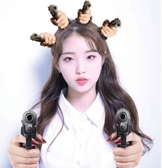 choerry yeojin olivia and vivi. also im 90% sure crow or sienna made the yeojin pic