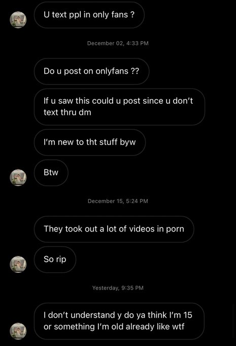 &ldquo;why don&rsquo;t you do business via DM?&rdquo;because for every legitimate request there are 500 of these: https://t