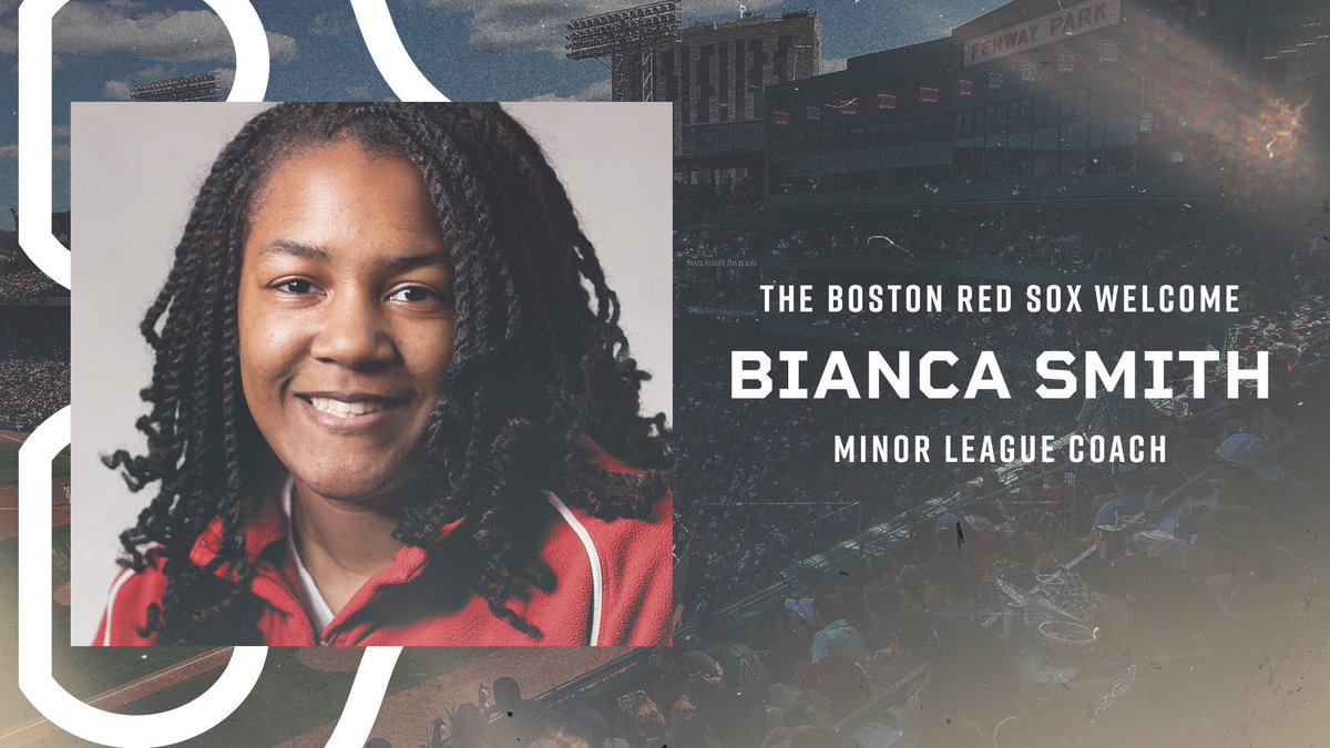 Bianca Smith will be joining the #RedSox organization this season, making her the first Black woman to coach in professional baseball history.