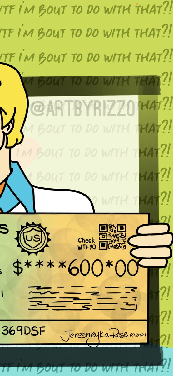 ArtByRizzo's tweet image. $600??!! WTF I’M BOUT TO DO WITH THAT??!