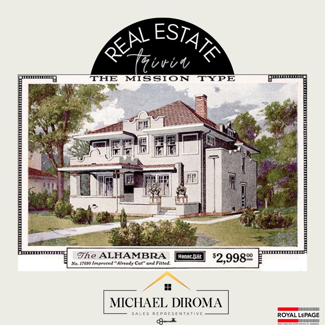 If you think #Amazon is the pioneer of purchase &amp; ship products, you’re forgetting about the mail-order catalog Sears &amp; Roebuck of the early 20th century. These homes would be delivered to your address in the form of materials, instructions, and sometimes even tools. #homebuyers