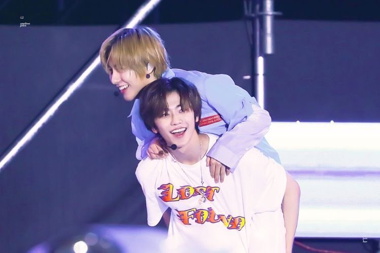 cheeseiei's tweet photo. รู้ละทำไมแจมินเปลี่ยนให้อินจุนขึ้นหลัง https://t.co/4geKVITWdl