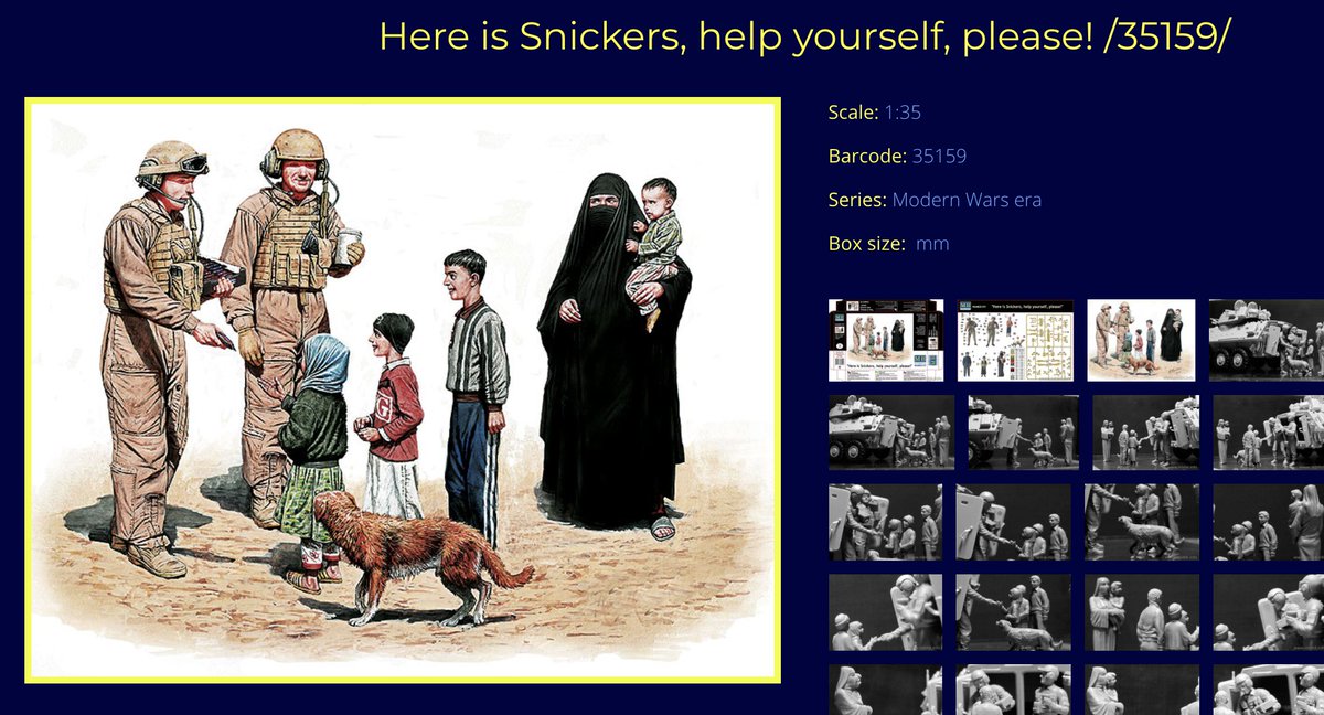 Speaking of modern times...The war in Afghanistan. Sponsored by Snickers."Not going anywhere for a while?" Yeah, that cuts a little too close to home.