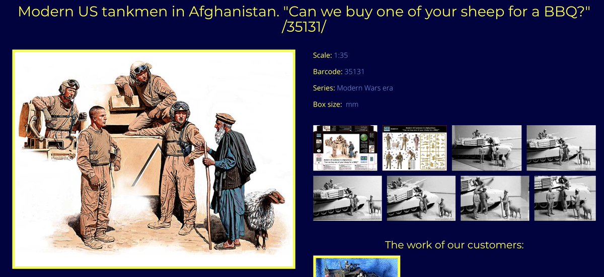 Those tankers...always thinking with their stomachs.No. Nope. Don't even think about making any other kind of ARmy tanker and sheep joke. STOP!