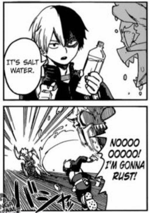 im so very much excited to see todoroki's "it's salt water" animated 