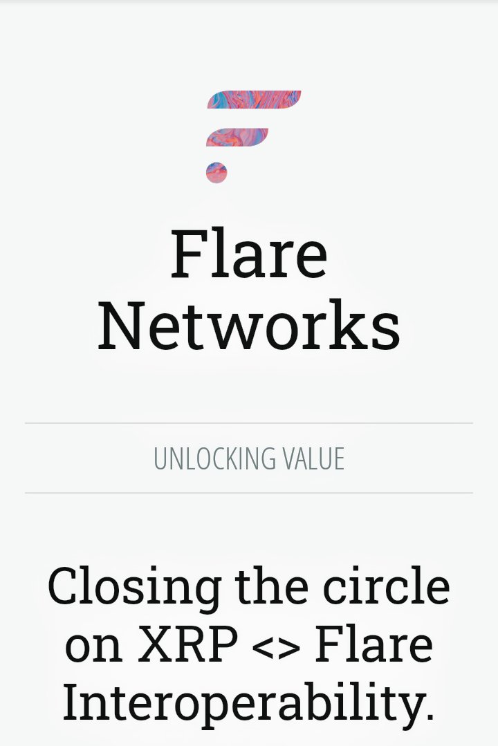 FLARE NETWORK :FORK / XRPL