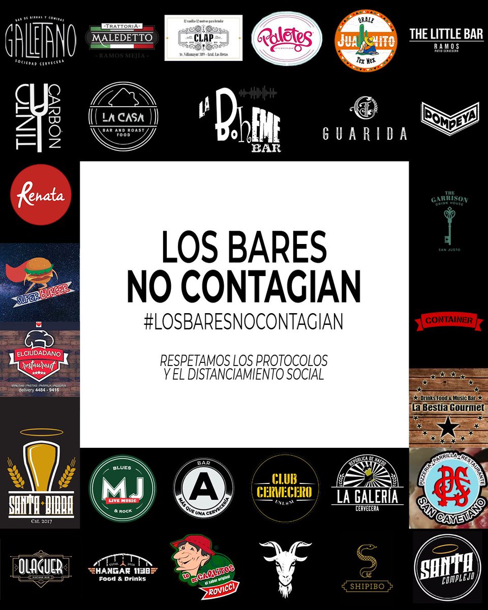 Dani Delgado (@dvdmrjones) on Twitter photo El “toque sanitario” no nos va a dejar trabajar ¿Nos ayudas a vitalizar?
.
#NoAlToqueDeQueda #LosBaresNoContagian
<a href="/yamilsantoro/">Yamil Santoro</a> <a href="/PatoBullrich/">Patricia Bullrich</a> El “toque sanitario” no nos va a dejar trabajar ¿Nos ayudas a vitalizar?
.
#NoAlToqueDeQueda #LosBaresNoContagian
<a href="/yamilsantoro/">Yamil Santoro</a> <a href="/PatoBullrich/">Patricia Bullrich</a>