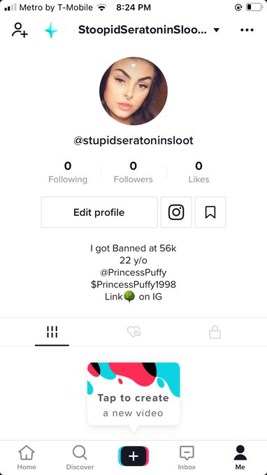 3 pic. Hey guys! My Main TikTok account got banned at 56k, if you guys could follow and interact with