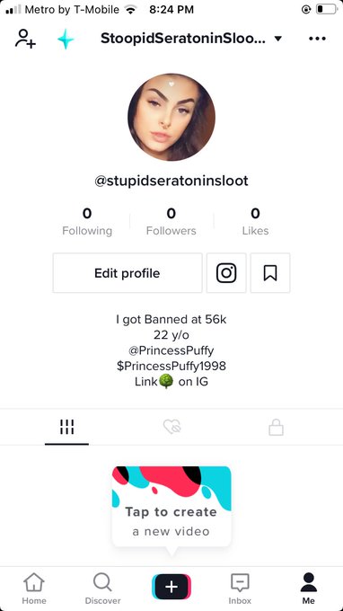 Hey guys! My Main TikTok account got banned at 56k, if you guys could follow and interact with my New<a href="/tag/onlyfans"class="tags"><span>#onlyfans</span></a>