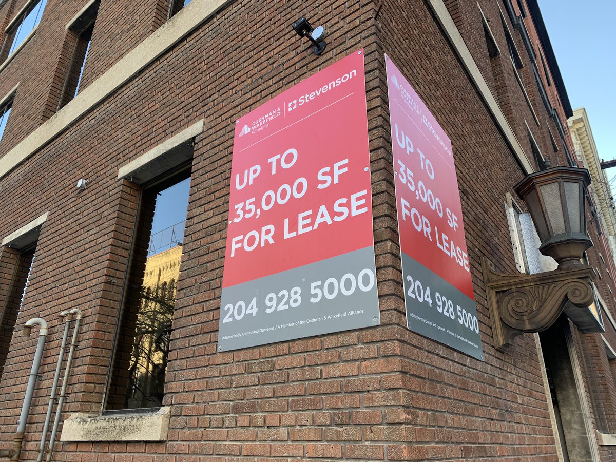 A company downsizing its office space.