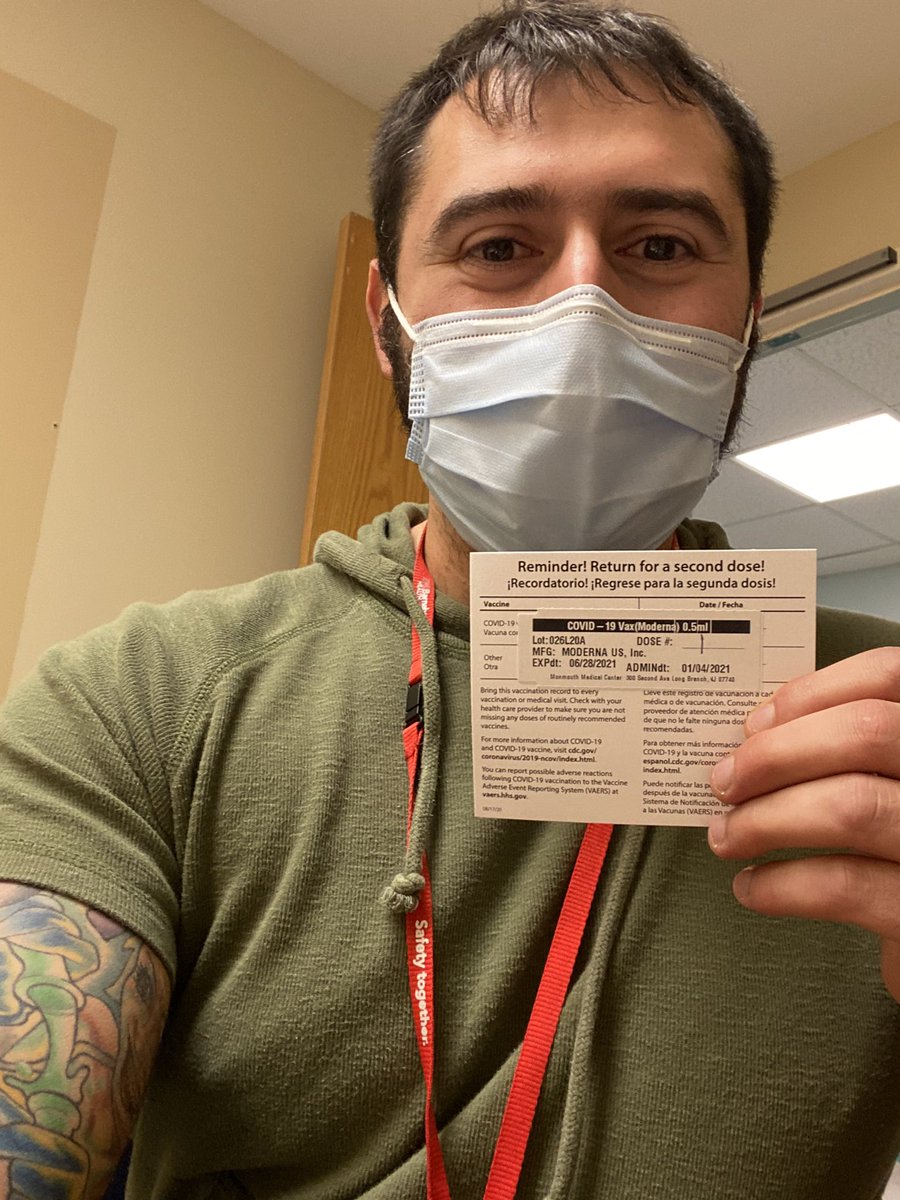 Joined the club this afternoon! #CovidVaccine