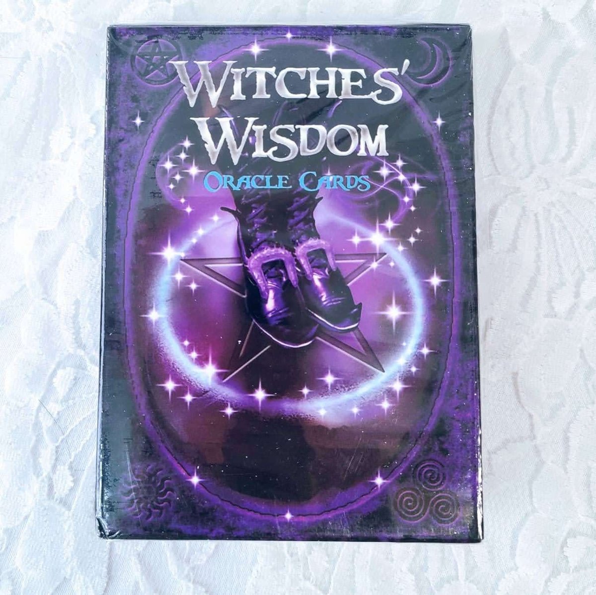 Excited to share the latest addition to my #etsy shop: Witches Wisdom Oracle Cards 47 Cards Tarot Card Deck Set ~ Cartomancy ~ Divination ~ by Barbara Meiklejohn-Free and Flavia Kate Peters etsy.me/2JIRR3S #green #divination #divinationmagic