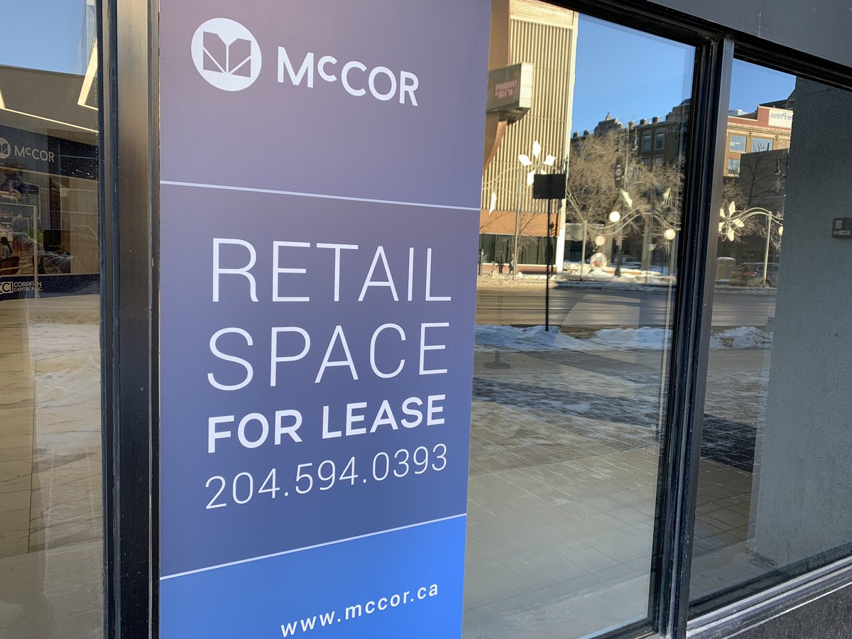 Another prominent empty ground floor space.