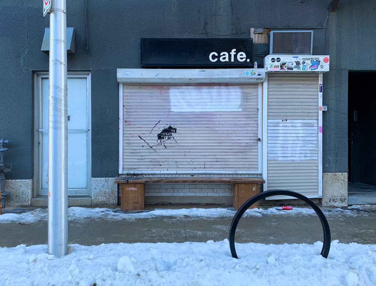 This great little coffee shop opened last year and closed when the first wave hit. It hasn’t reopened since. How many of these types of places won’t have survived?