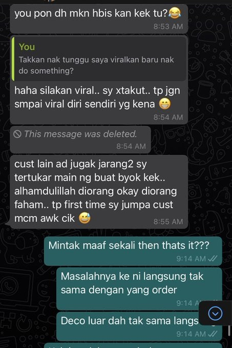 Bila tanya dia reply ala kadar nak kena spam spam baru reply eeee geram taw