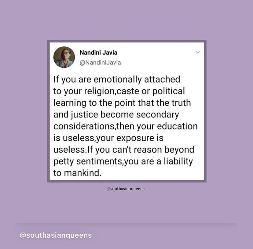 Chinmayi's tweet image. FYI