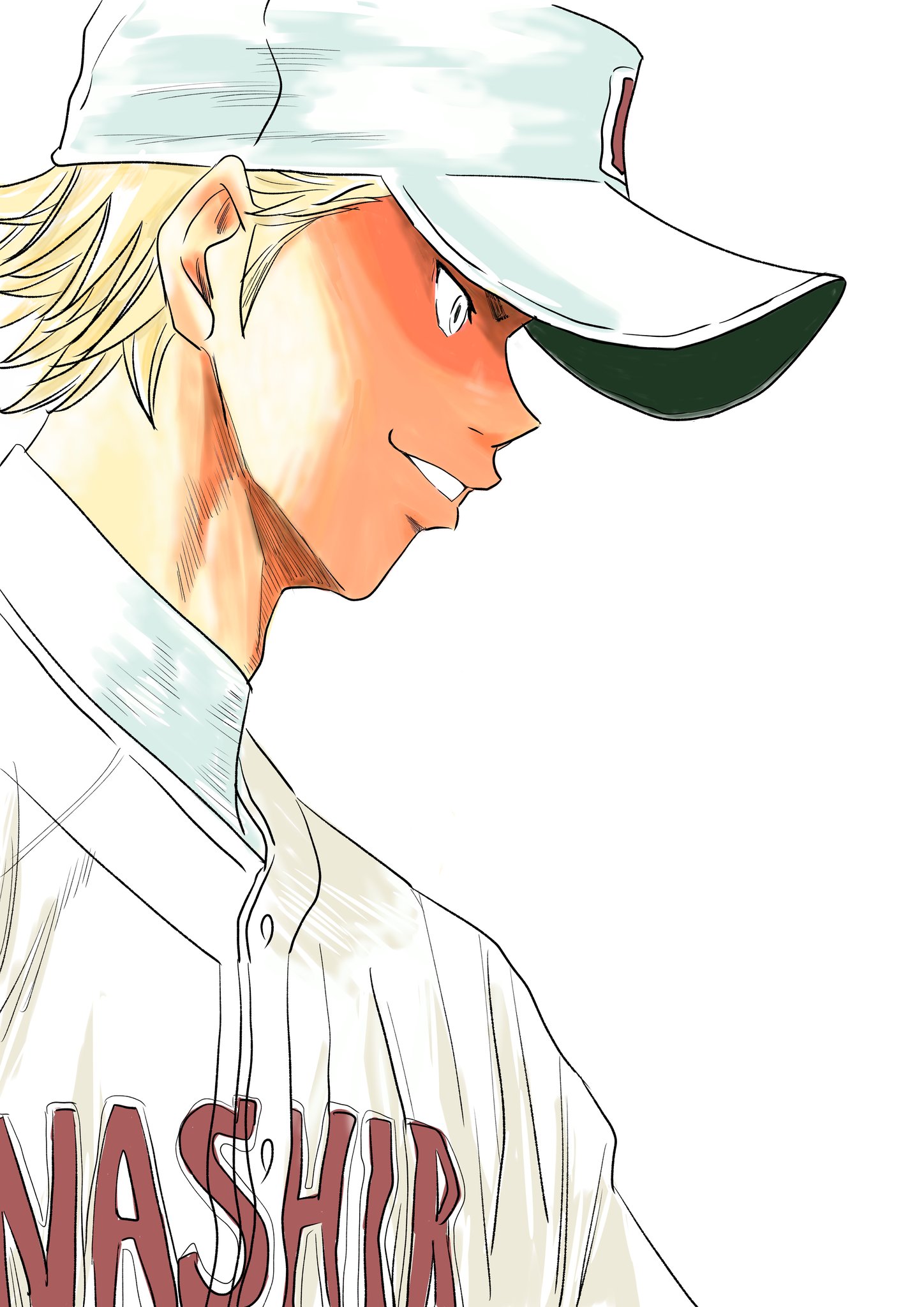 ぽっち Al Twitter ダイヤのａ 成宮鳴くん 成宮鳴生誕祭 イラスト好きな人と繋がりたい イラスト初心者 模写ですよ T Co Gagflsoh8o Twitter
