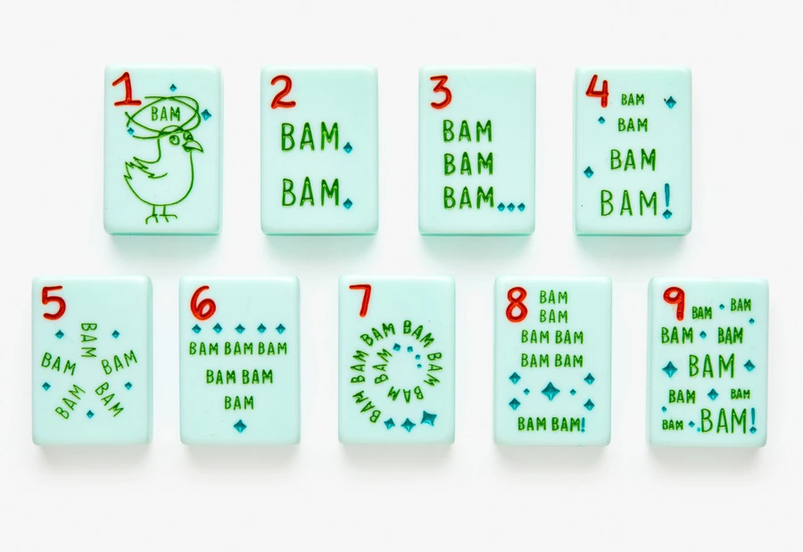 one more time for the people in the back, you telling me bambambambambambambambam is easier to read? Traditional tiles are easier to understand no matter what language you read because you can literally count the number of bamboos and dots like dominoes