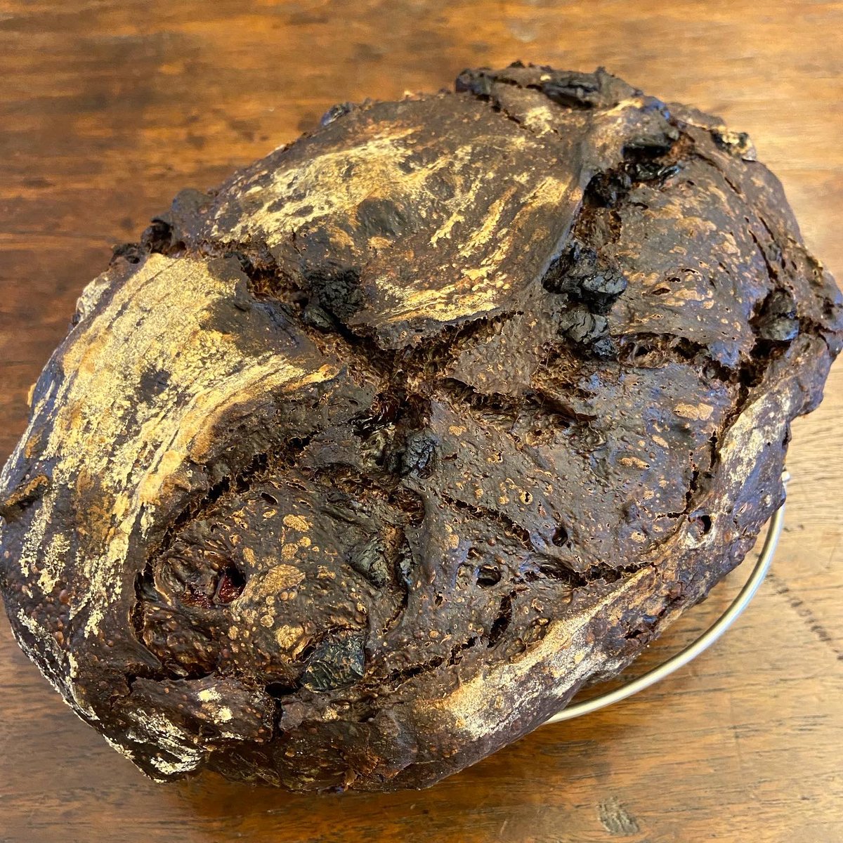 susanjungfood's tweet photo. #oneguess! A big giant 💩 or #driedcranberries #chocolatebread? 😂 https://t.co/1kqNSwix0C