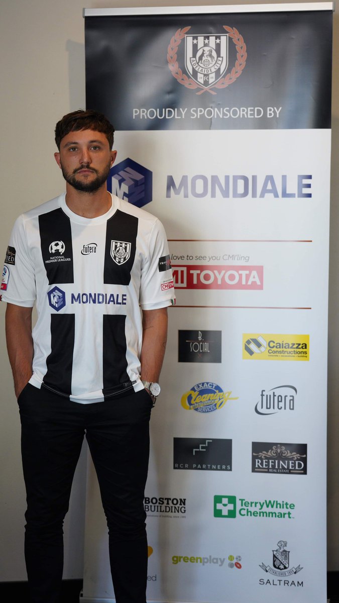 AdelaideCityFC's tweet image. NEW SIGNING |

We are delighted to announce the signing of Joseph Costa for the 2021 season!

Joseph returns to Oakden for his sixth year at the club after a brief stint with Croatia Raiders in 2020. 

Welcome home, Joseph!
