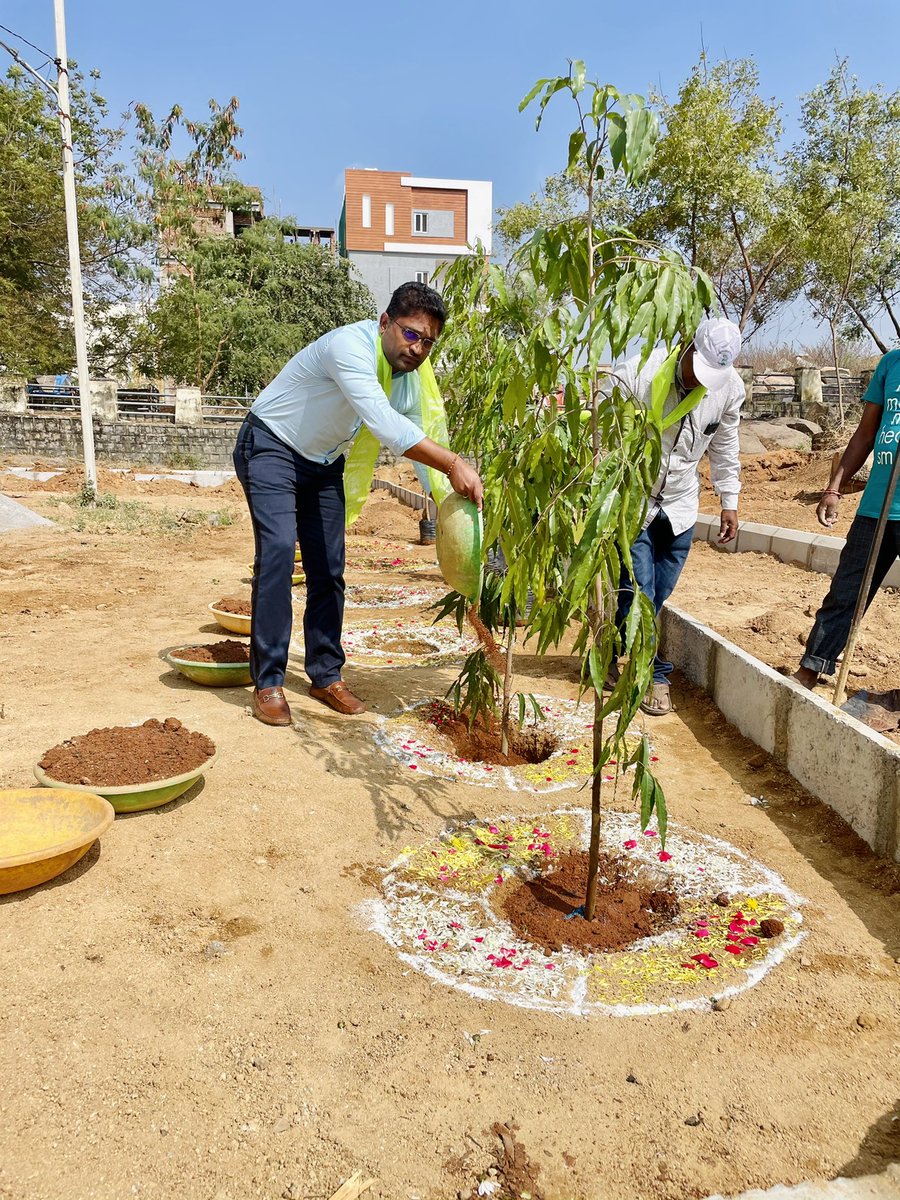 I’ve accepted #GreenIndiaChallenge from @DC_Kukatpally and planted 3 Ashoka Saplings. Special thanks to @MPsantoshtrs Sir for taking up this initiative.I further nominate @ZC_SLP @DC_Serilingmply & @ZC_Charminar. Kudos to @Greenindiachal2 👏🏻👏🏻