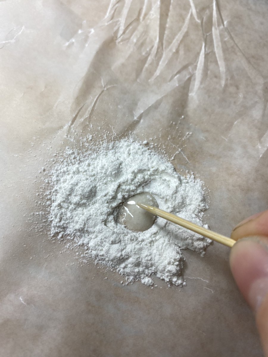 To make putty, you first make a baby powder volcano, drip a few drops of super glue in the middle and mix it. You need to work quite quickly because your at the mercy of the glue’s cure time. Work in small batches, you can always layer it!