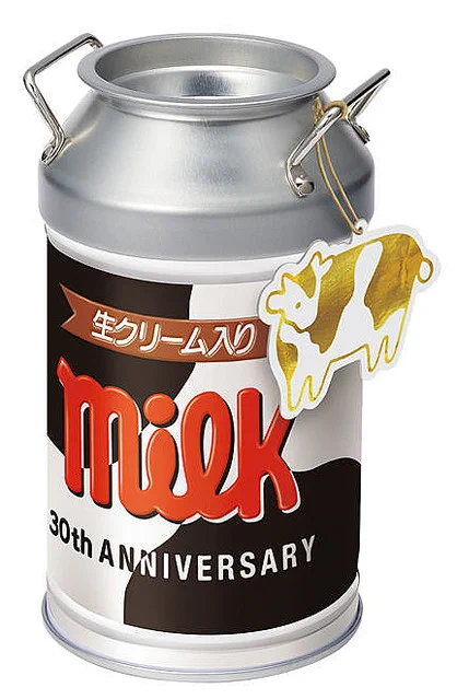 【30周年記念】チロルチョコの‐ミルク‐のミルク缶が登場！小物入れにしても可愛いと話題！！